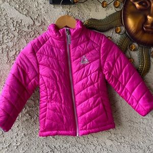 Gerry Puffer Girl Jacket Hot Pink  Size XS-5/6